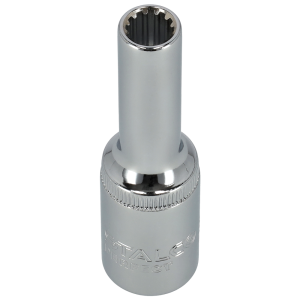  Nasadka głęboka 1/2" 10mm CrV Stalco S-85475