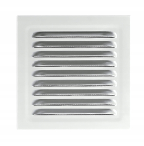 Kratka wentylacyjna MTPW1 Osłona kominowa 14x14 biała  9010