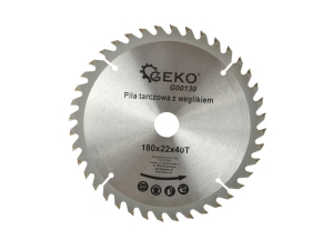 Geko Tarcza do drewna 180x22 Z40 G00130
