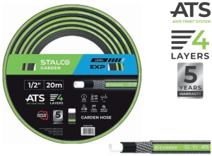 Wąż ogrodowy ATS EXP 1/2" 30m Stalco Garden S102041230 