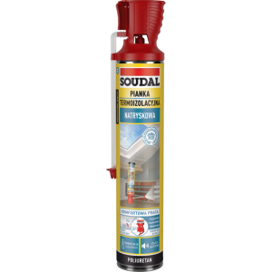 Soudal piana termoizolacyjna natryskowa 700ml wężyk