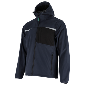 Kurtka softshell męska ROCK granat XL Stalco S-51750 