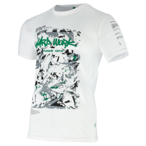 T-Shirt męski BONO Painter biały 2XL Stalco S090691005