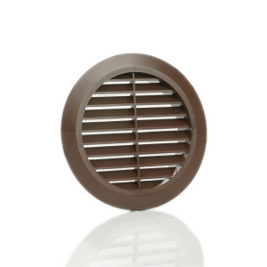 Kratka wentylacyjna okrągła Awenta T77 fi 110 TUOS brąz