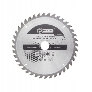 Piła tarczowa do drewna 230x30,0/25,4 40T POLAX 54-146 
