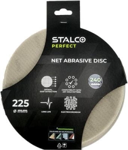 Krążek ścierny siatkowy 225mm gr 240 (opk.5szt) Stalco S065172354