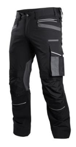 Spodnie robocze PROFESIONAL STRETCH LINE 2XL czarne Stalco S-79271 