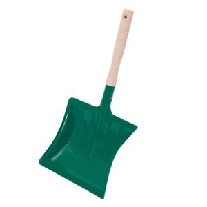 Szufelka metalowa  z trzonkiem drewnianym Stalco S-47781 