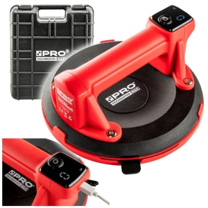 Uchwyt do szyb i płytek przyssawka próżniowa AKU 150kg PRO