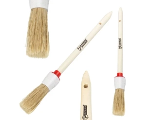 Pędzel okrągły drewniana rączka 2/20mm Polax 08-001 