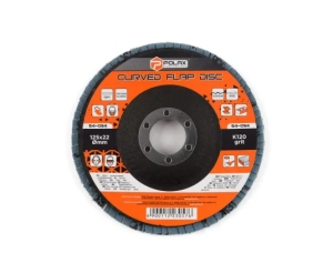 Tarcza listkowa 125 X 22mm cyrkonowa K120 POLAX 54-094