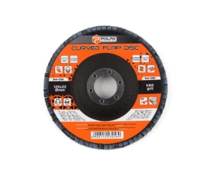 Tarcza listkowa 125 X 22mm cyrkonowa K60 POLAX 54-091