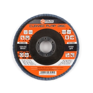 Tarcza listkowa 125 X 22mm cyrkonowa K100 POLAX 54-093