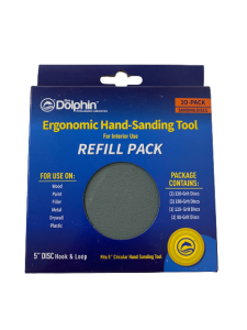 Wkłady do ręcznego szlifowania Blue Dolphin 54814 Ergonomic