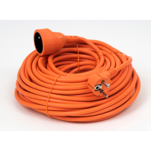 Przedłużacz ogrodowy 20 m H05VV-F 2x1mm2