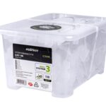 Klipsy 1mm do systemu Numer 3 1mm 130szt STALCO S-75238