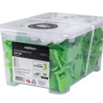 Klipsy 3mm do systemu Numer 3 130szt Stalco S-75244