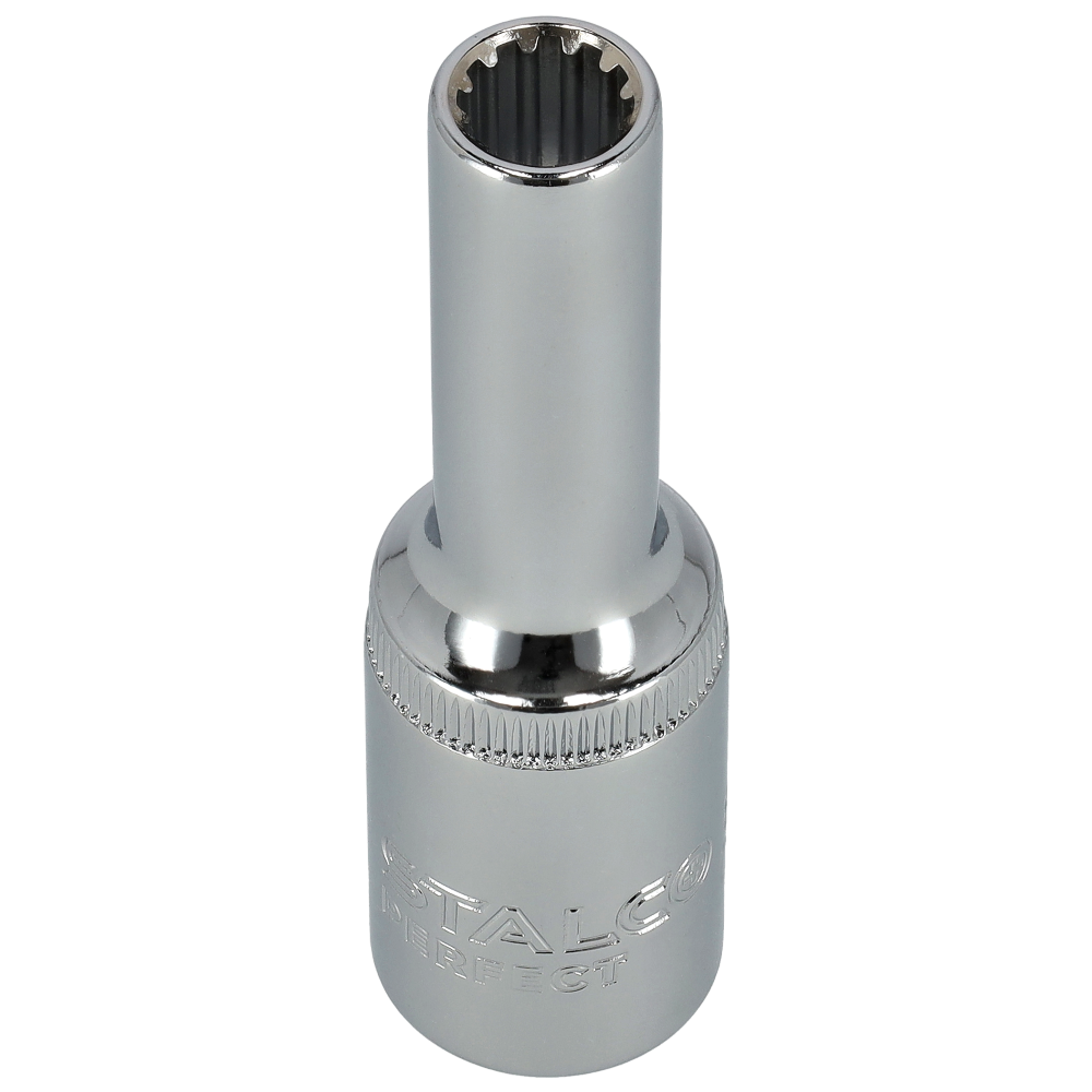 Nasadka głęboka 1/2" 10mm CrV Stalco S-85475