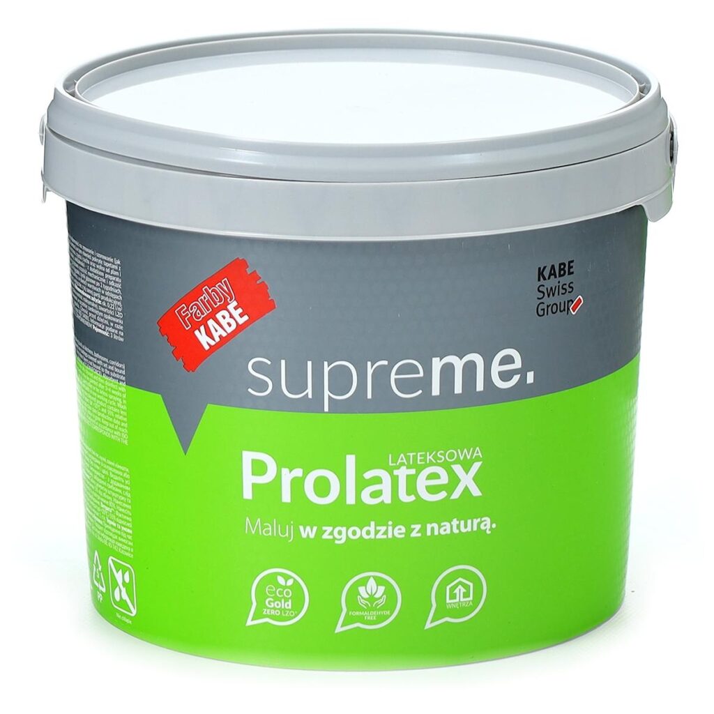 Farba lateksowa Prolatex Kabe MAT 3 L