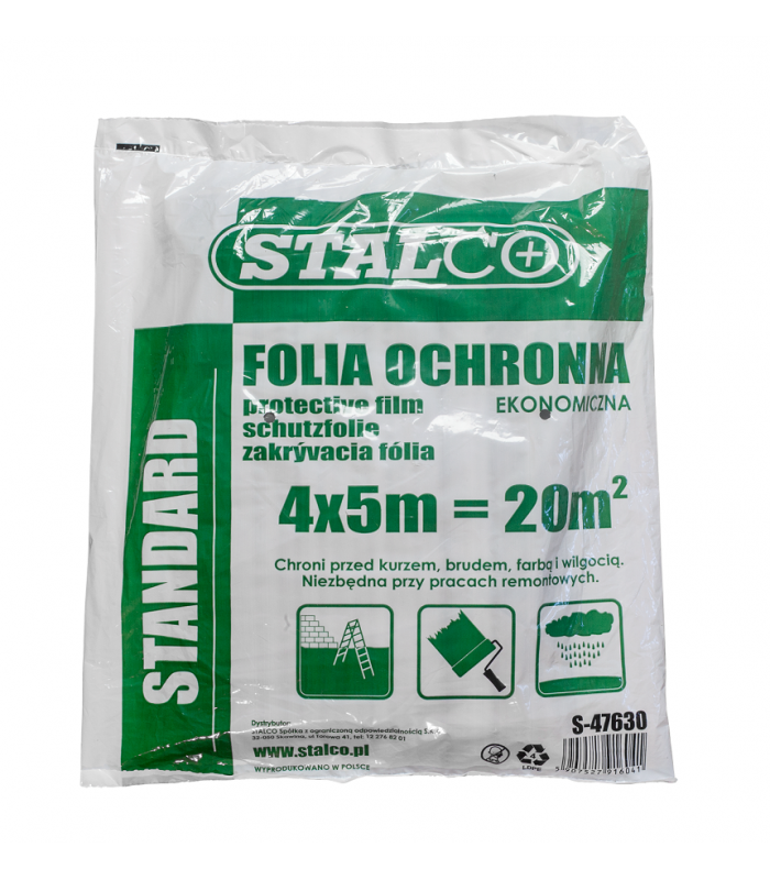 Folia Ochronna 4X5M Standard 300G Stalco S-47630