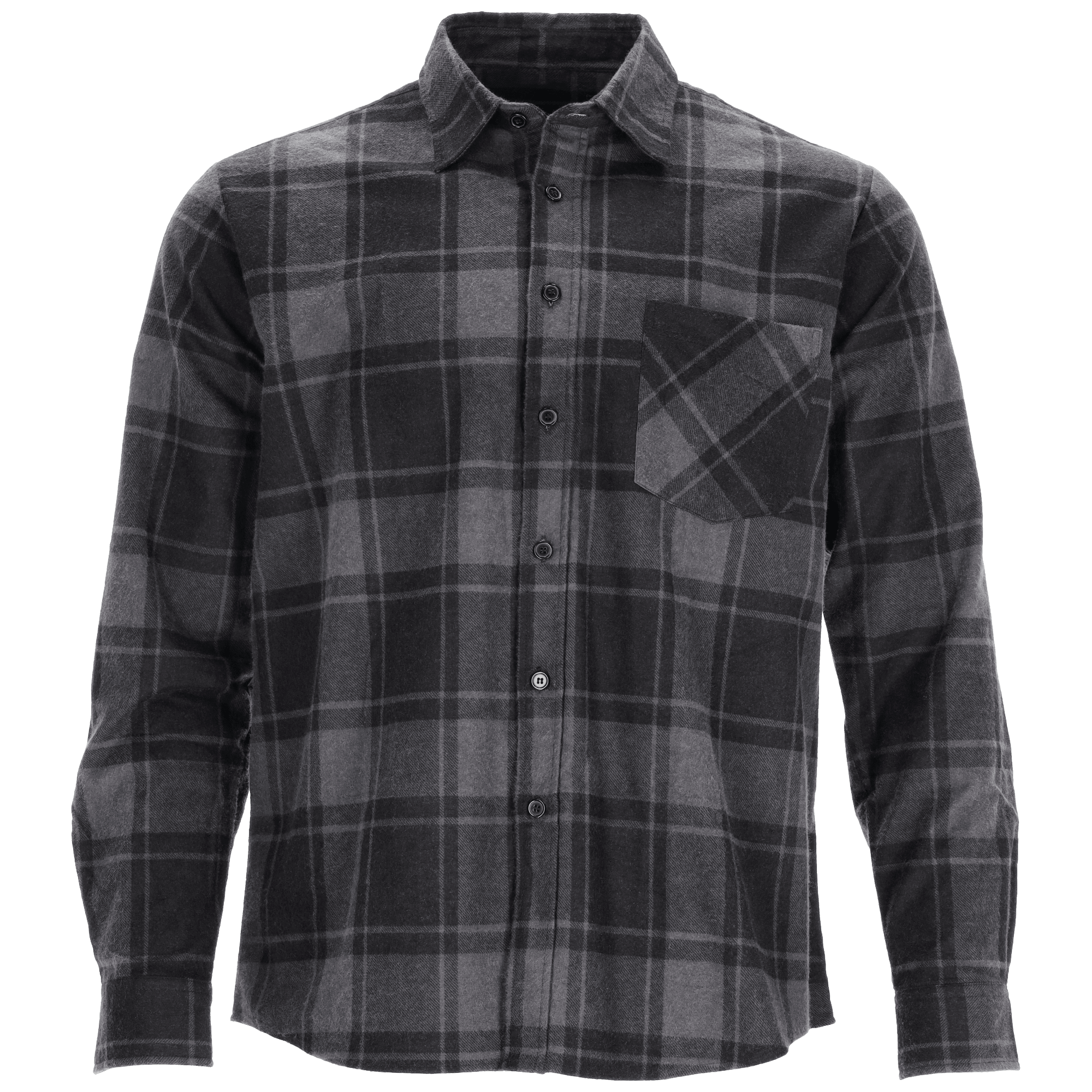 Koszula flanelowa L szara Square Stalco S-51154
