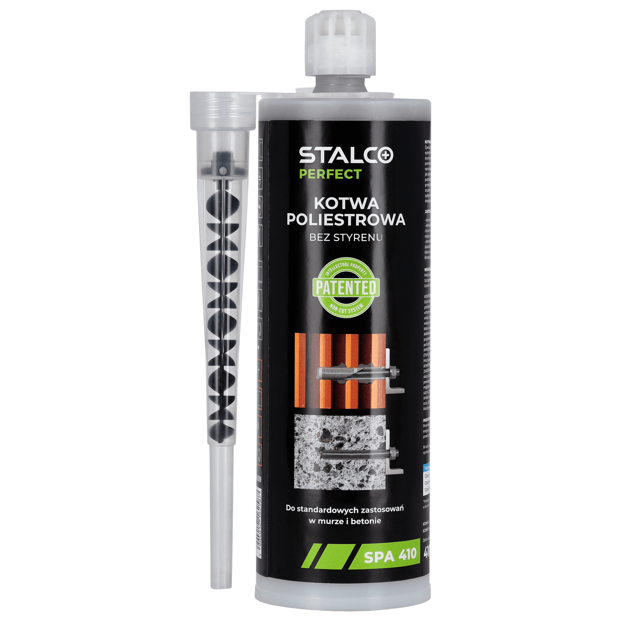 Kotwa poliestrowa bez styrenu SPA 410ml Stalco S-64339