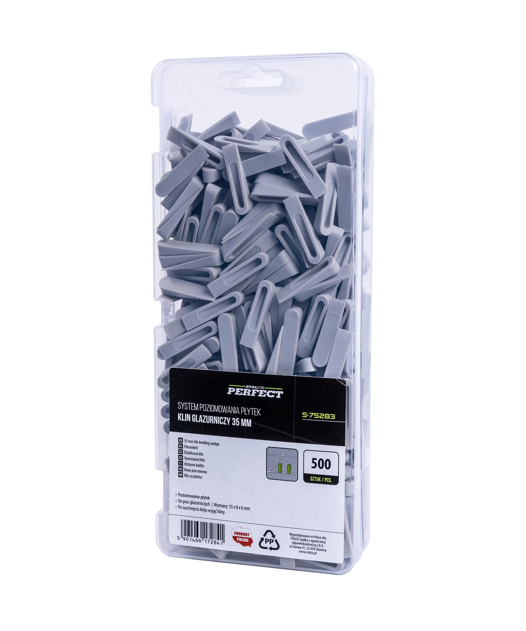 Kliny glazurnicze 35 x 8 x 6mm STALCO S-75283