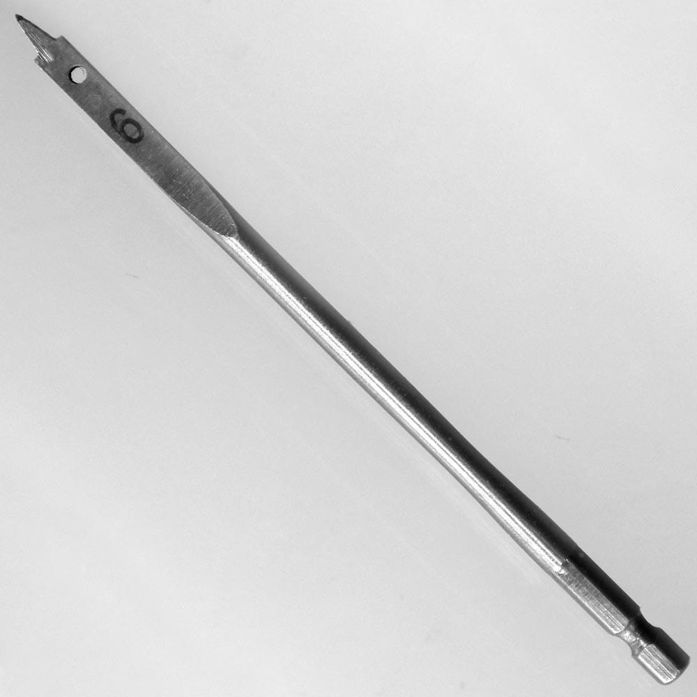 Wiertło do drewna płaskie 6 x 152 mm STALCO S-72001