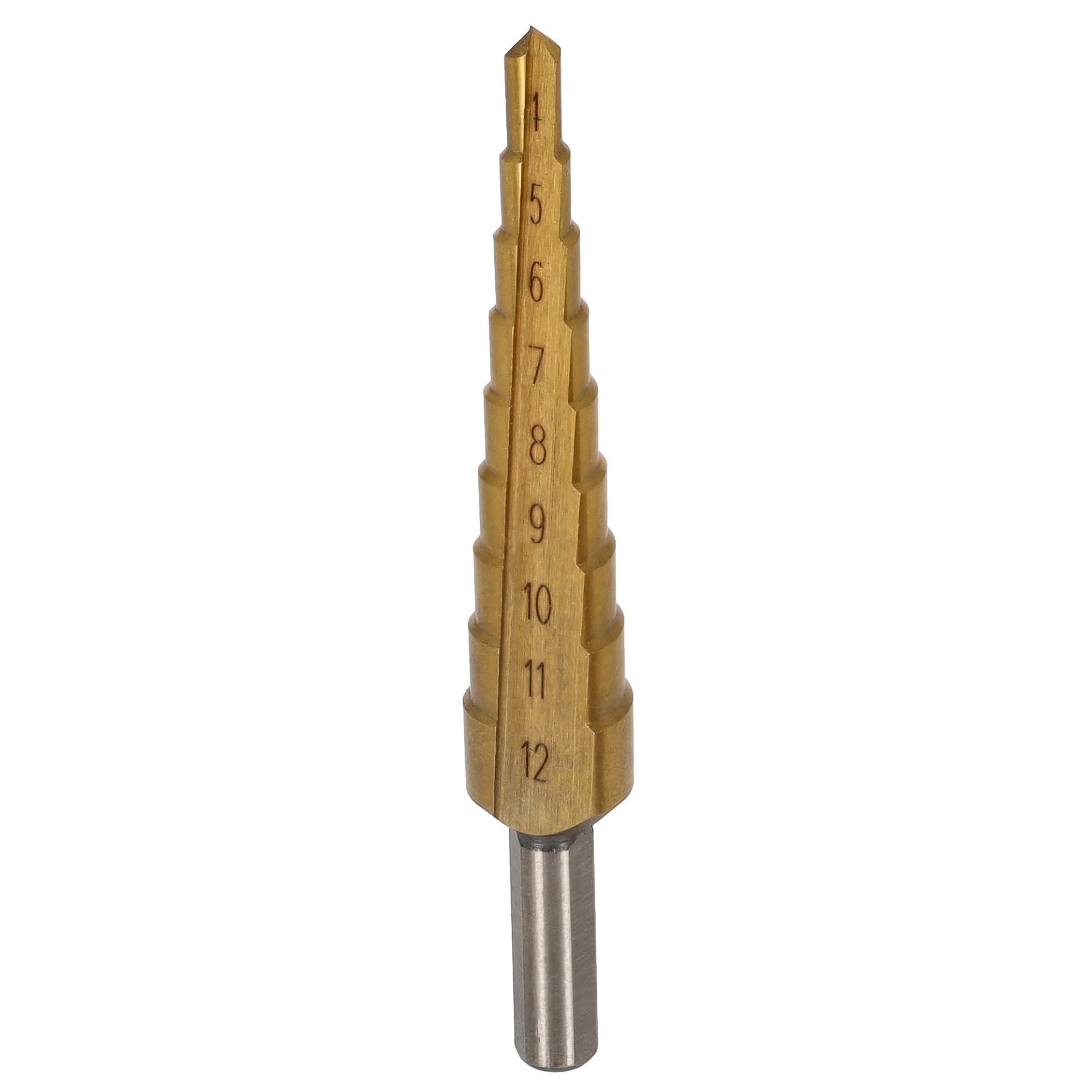 Wiertło stopniowe HSS-TIN RP 400-1200 skok 1mm Stalco S-72528