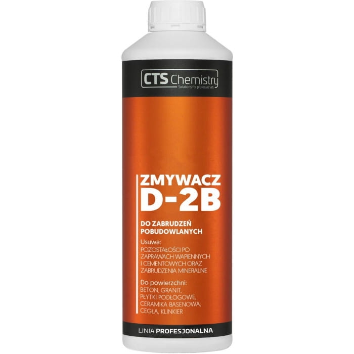 CTS Zmywacz do zabrudzeń pobudowlanych D-2B 1L