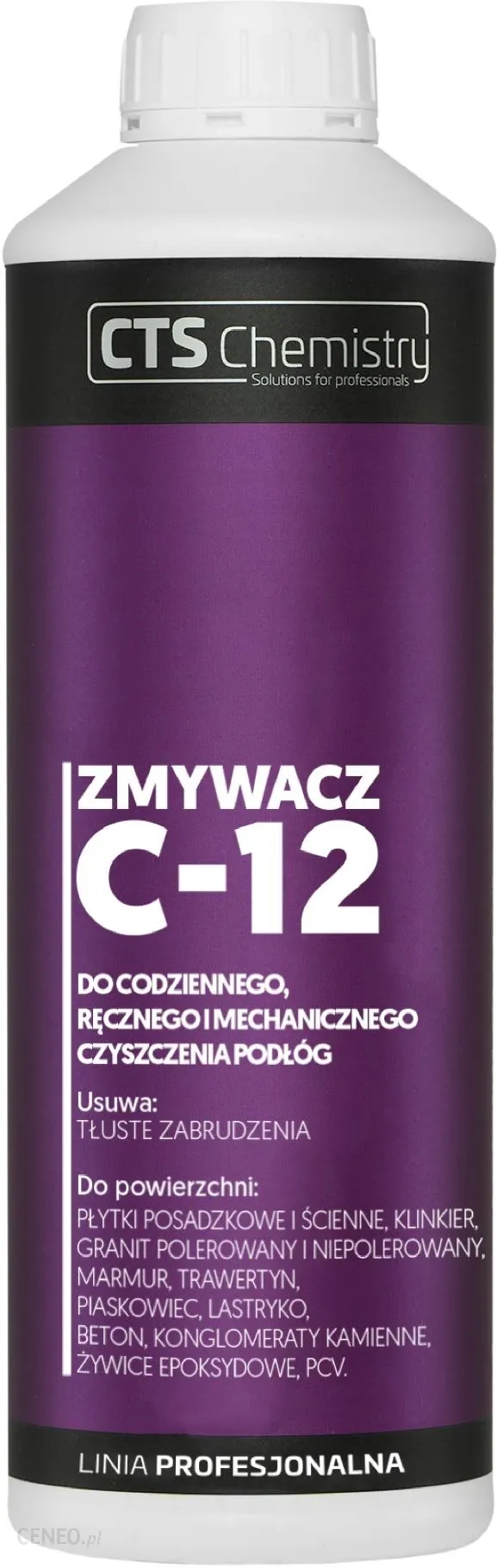 CTS Zmywacz do codziennego czyszczenia podłóg i tłustych zabrudzeń C-12 1L