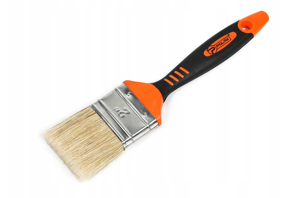 Płaski pędzel 2"/50mm ELITE z gumową rączką 03-003