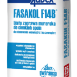 Zaprawa murarska do cienkich spoin 25kg Kabex Fasakol F14B klasa M10