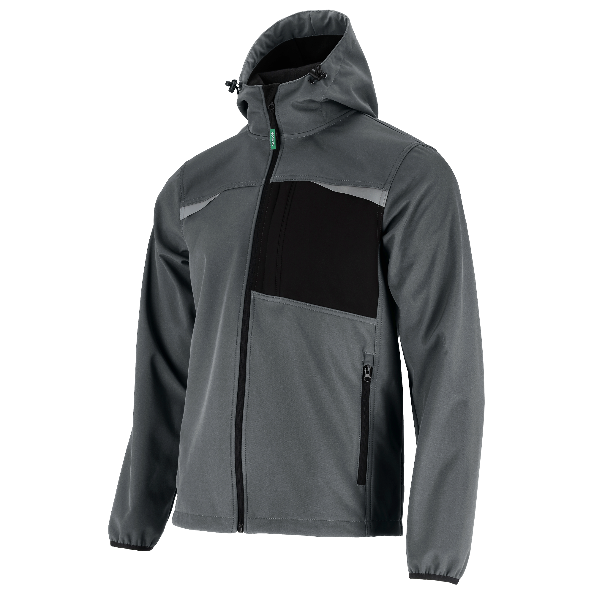 Kurtka softshell męska  Rock szary 2XL Stalco S-51738