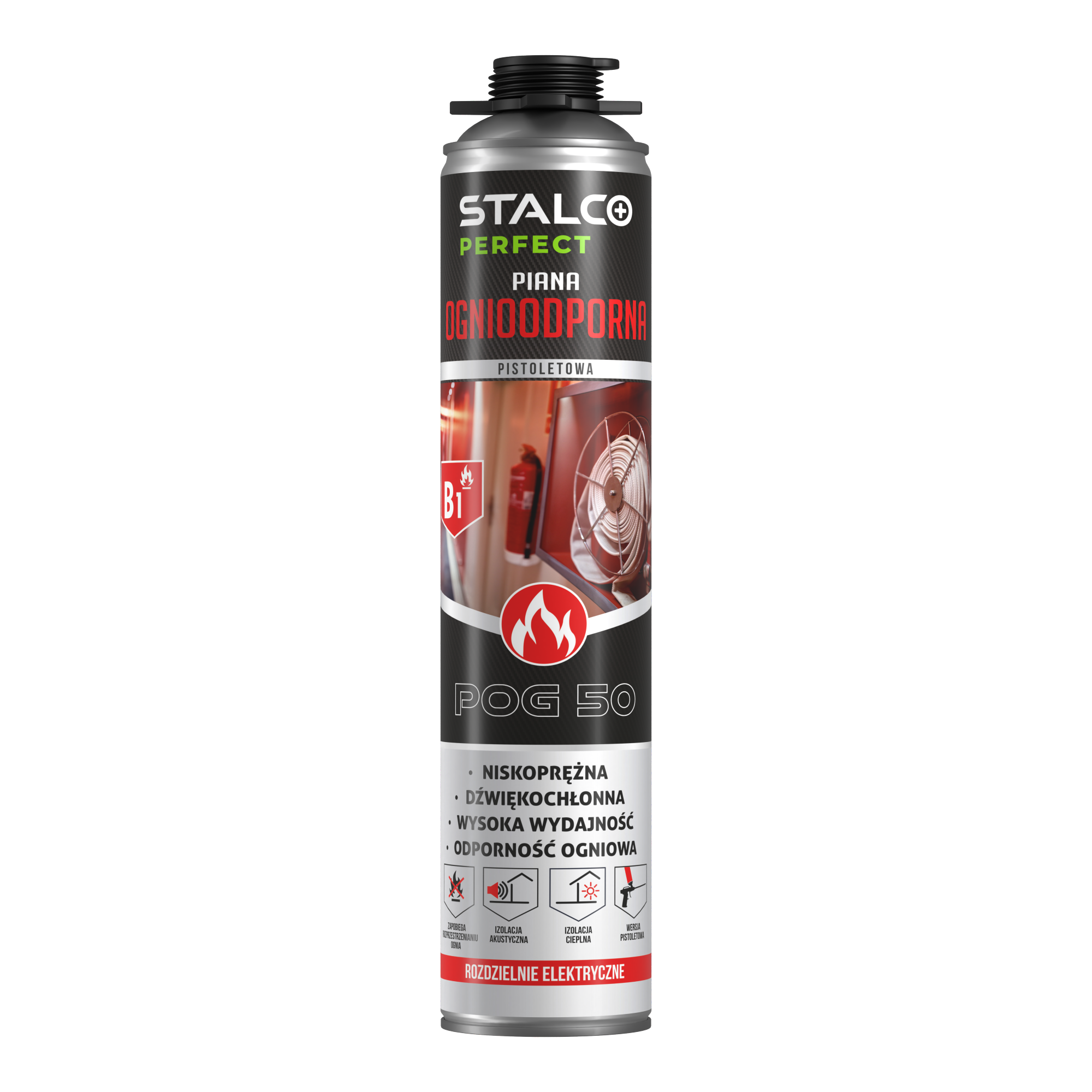 Piana ognioodporna B1 750ml Stalco S-64650