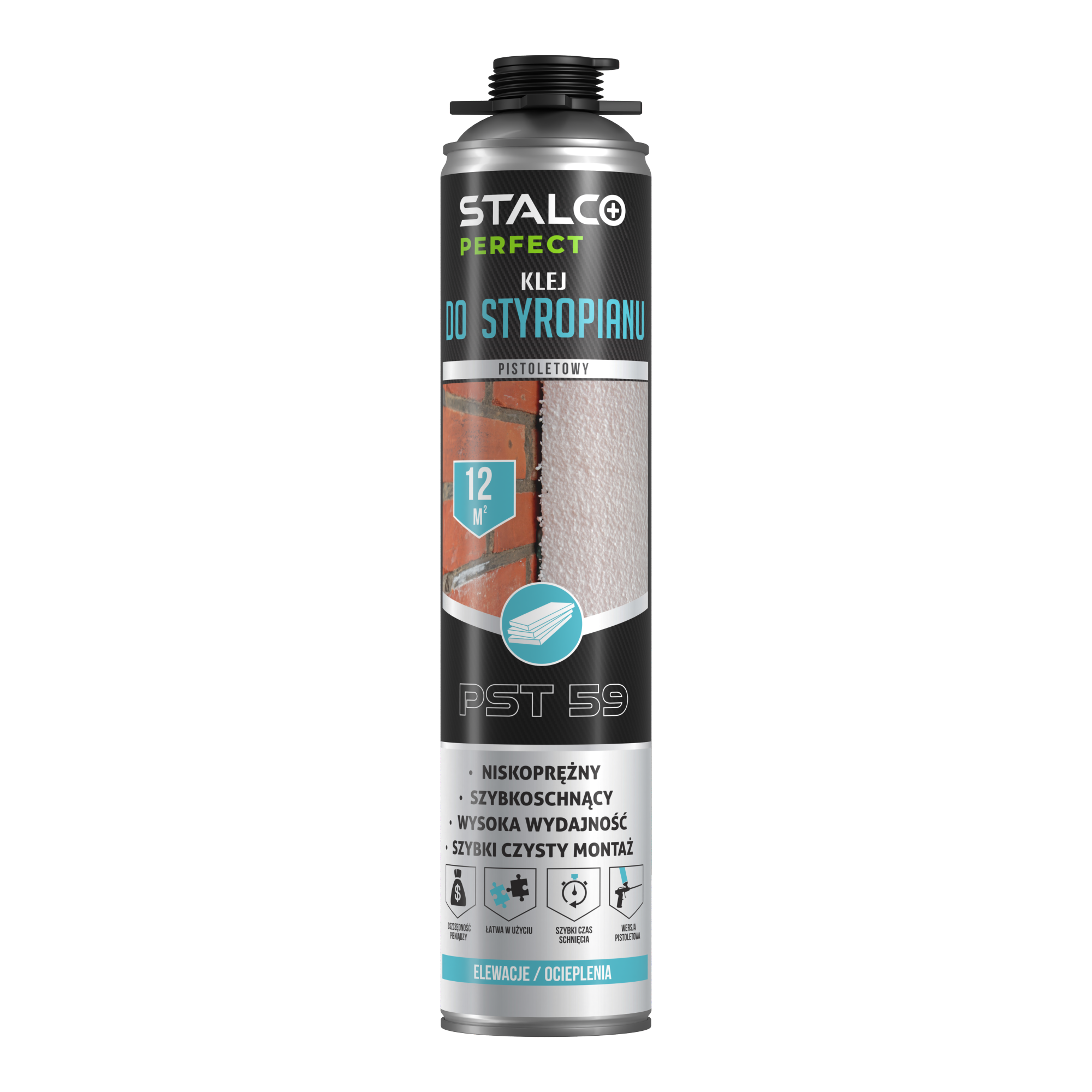Pianoklej do styropianu 750ml Stalco S-64659