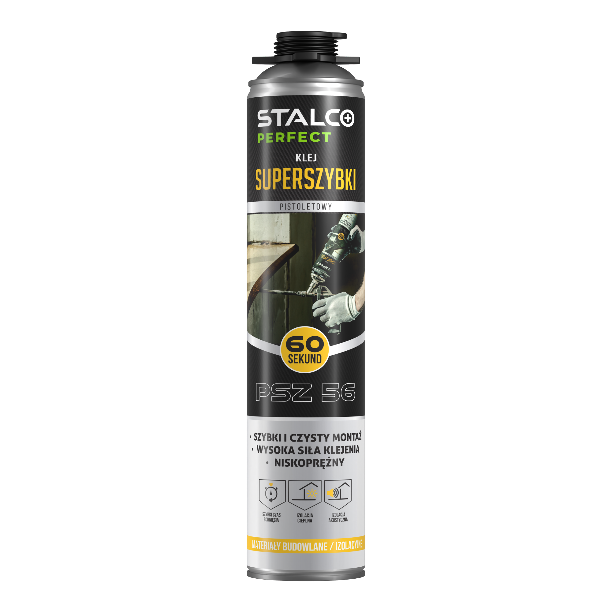 KLEJ super szybki pistoletowy 750ML Stalco S-64656
