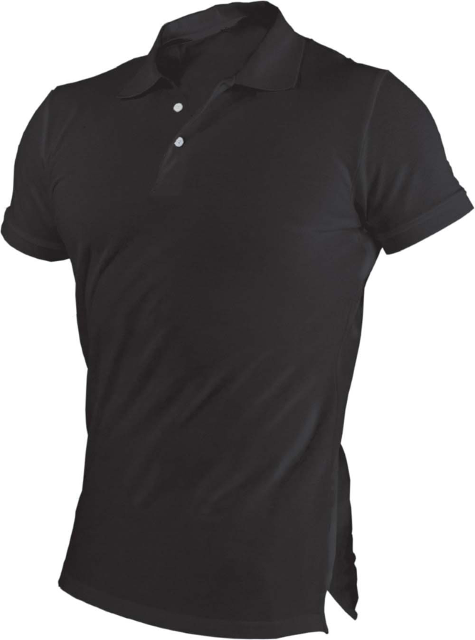 KOSZULKA POLO GARU CZARNA XL Stalco S-44646