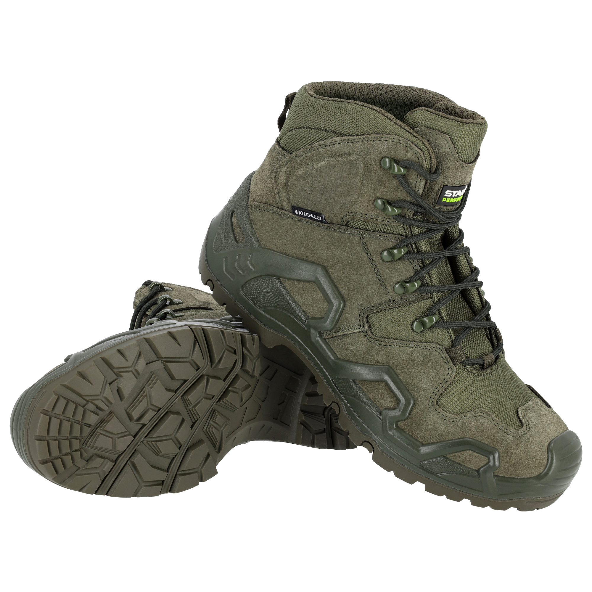 Buty DEFENDER OB oliwka roz.42 Stalco S092207042
