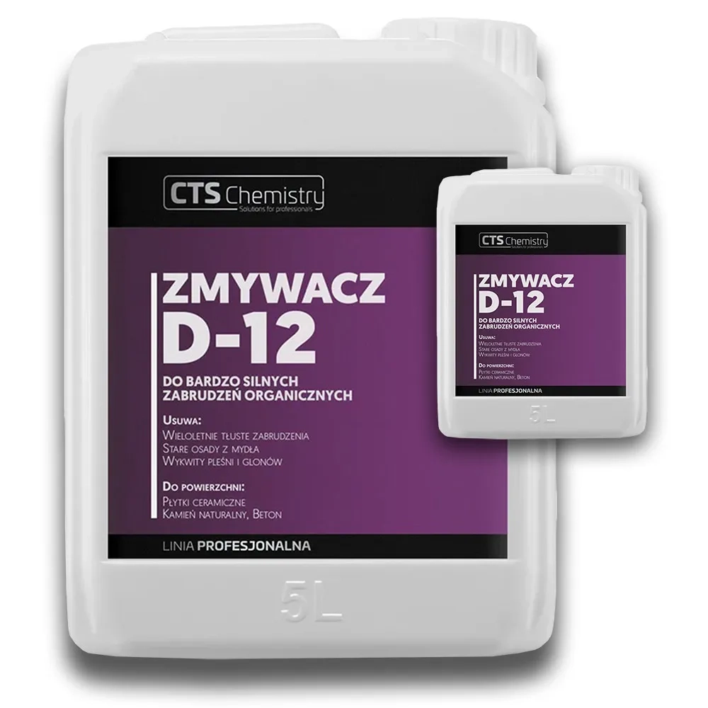 CTS Zmywacz do czyszczenia kostki brukowej D-12 5L