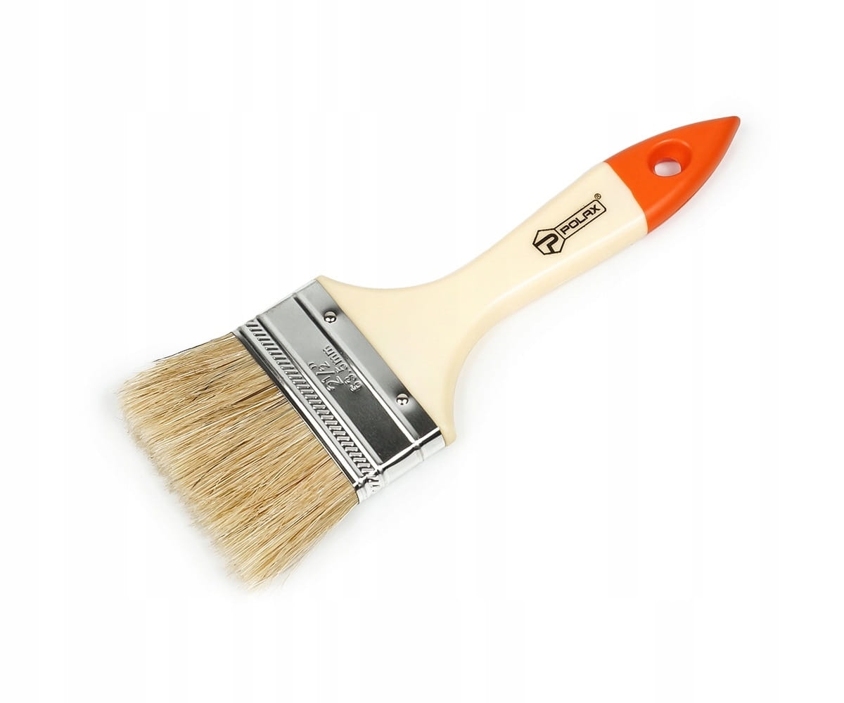 Płaski pędzel 2/5" 63mm STANDART z plastikową rączką POLAX 04-005