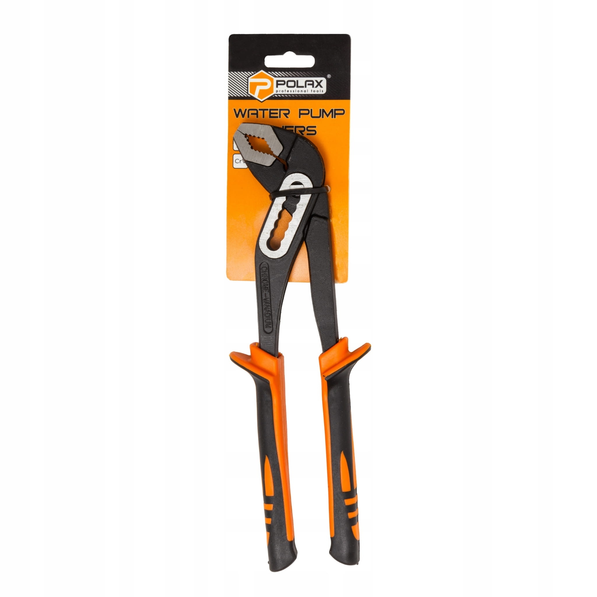 Szczypce do rur nastawne, uchwyty dwukomponentowe 250mm POLAX 44-004