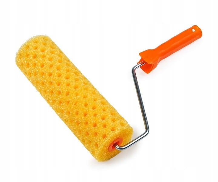 Wałek strukturalny DZIURY z rączką 250x80x8mm POLAX 21-008