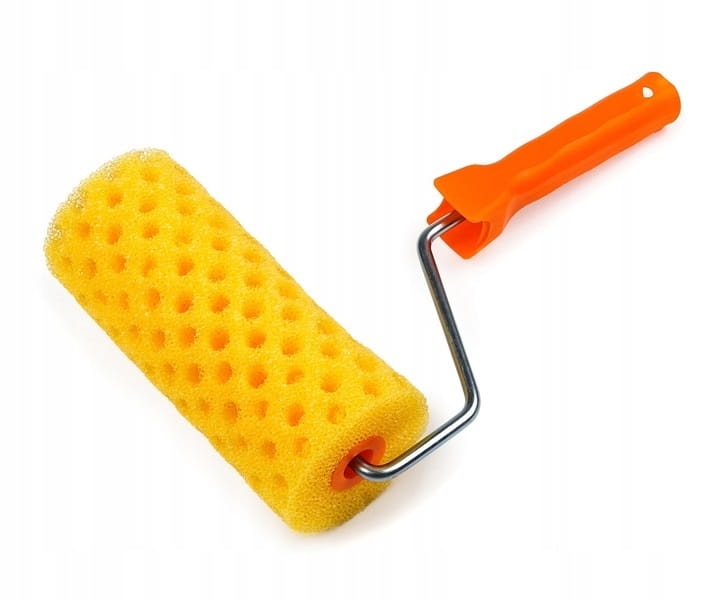 Wałek strukturalny DZIURY z rączką 180x80x8mm POLAX 21-007