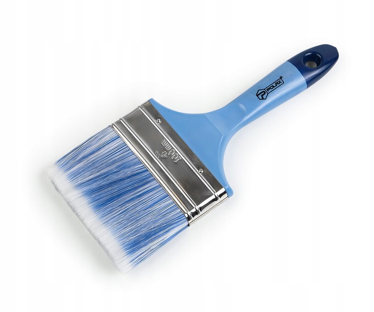 Płaski pędzel z plastikową rączką ACRYLIC 4"/100mm POLAX 03-012