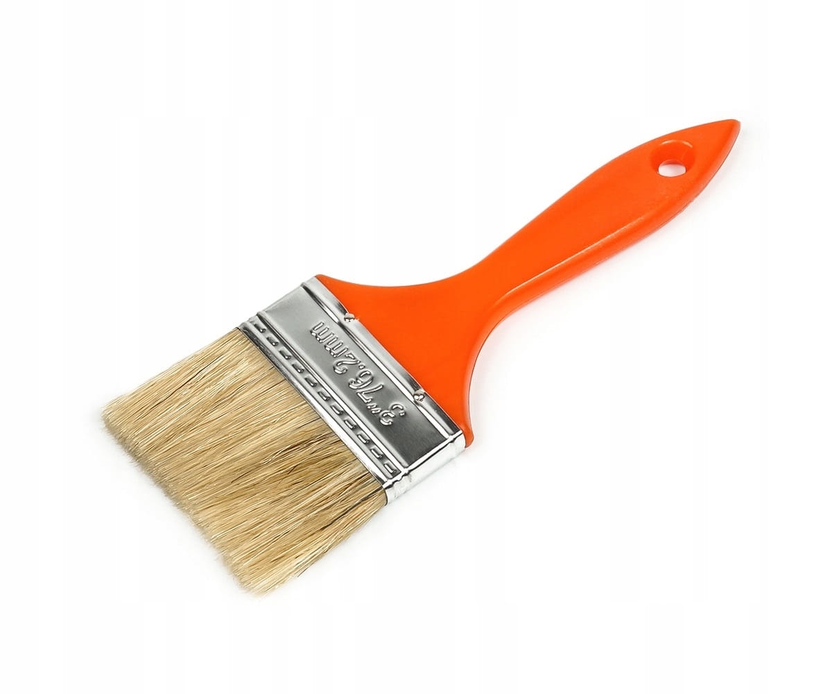 Płaski pędzel z plastikową rączką ECO 3"/75mm POLAX 05-006