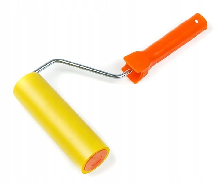 Wałek dociskowy do tapet z rączką 6x150mm POLAX 21-002