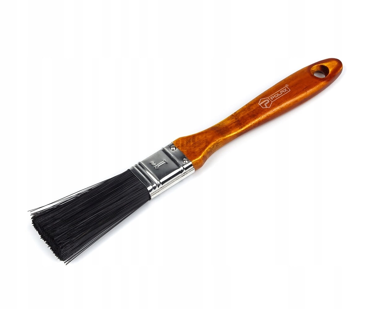 Płaski pędzel z plastikową rączką LAKRA 1"/25mm POLAX 09-001