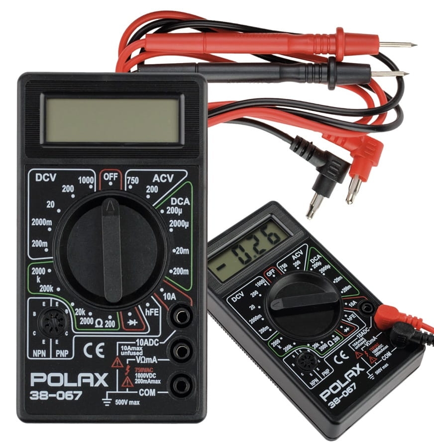 Miernik elektroniczny uniwersalny POLAX 38-067