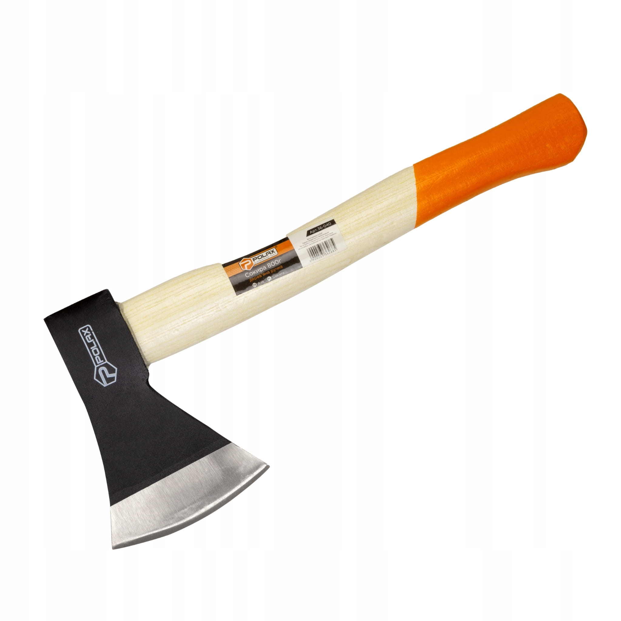 Siekiera 800g trzonek drewniany POLAX 36-040